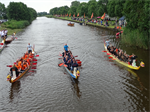 Brandweer Open Fries Kampioenschap Drakenbootrace Kollum